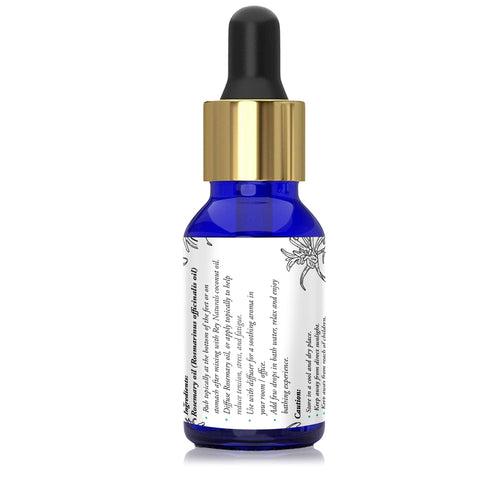 Rey Naturals® Lavender oil & Rosemary essential oils - Pure 100% Natural for Healthy Skin, Face, and Hair (15 ml + 15 ml)