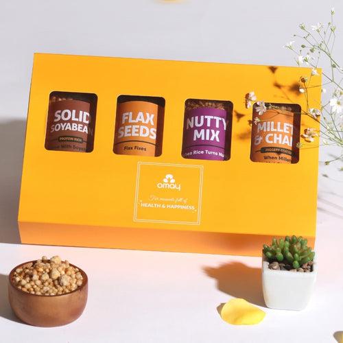 Omay Foods Healthy on a high gift box