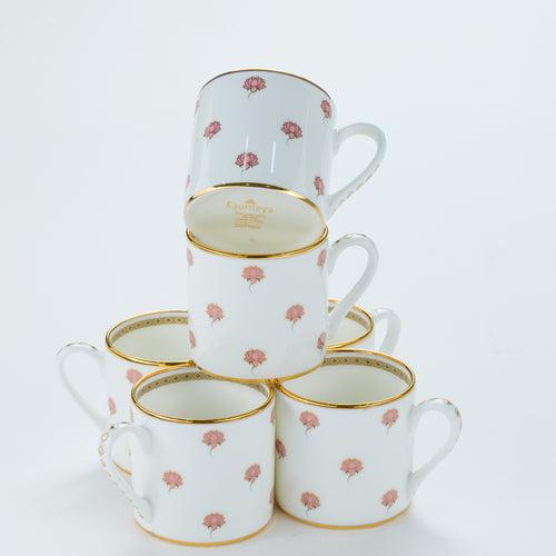 KAUNTEYA PICHWAI Tea Mug Lotus ( Set of 2)