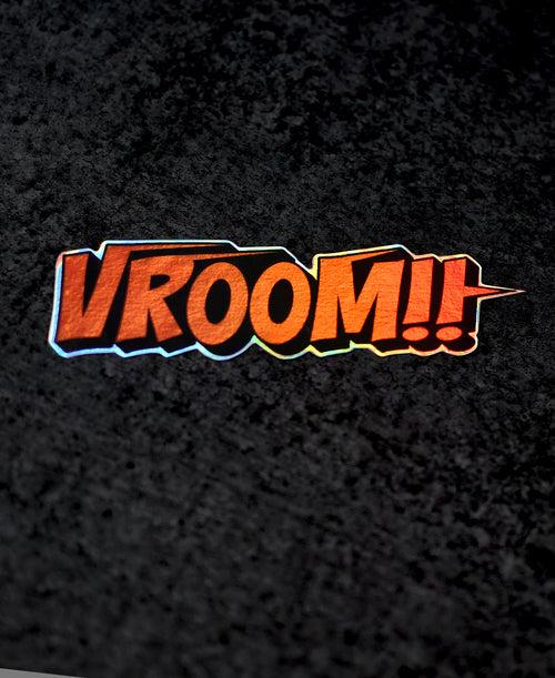 Vroom Holographic Sticker