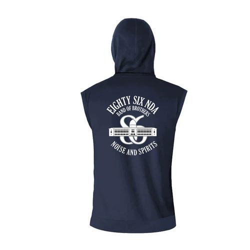 86 NDA Sleeve Less Hoodies