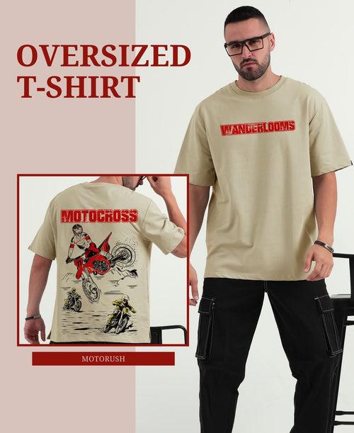 Motorush and Ride Wild Oversized T-Shirt