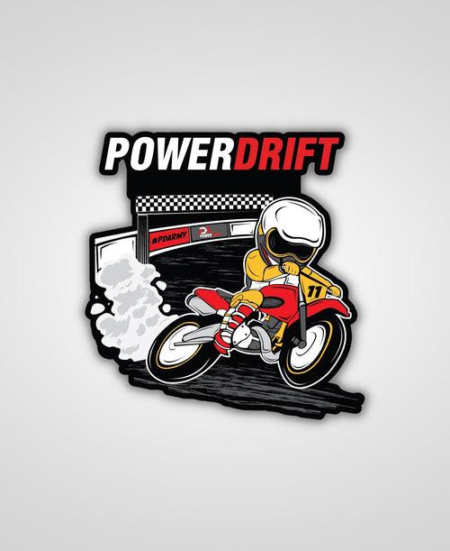 Flat Track Powerdrift Sticker