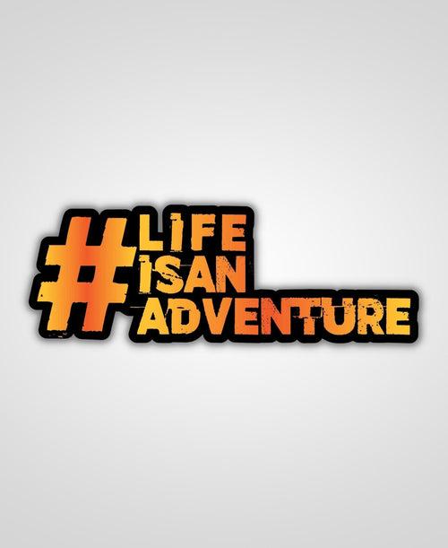 Life is an Adventure Sticker
