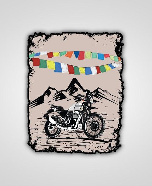 Mountain Strider Sticker