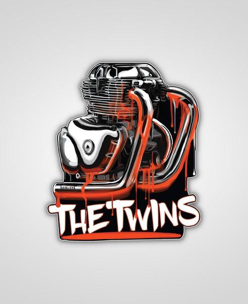 The Twins Sticker