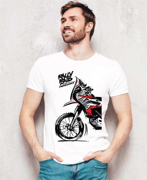 Fastindian Motorcycle Rally Raid Mindset T-Shirt