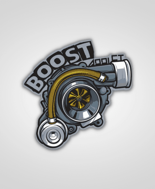 Boost Addict Sticker