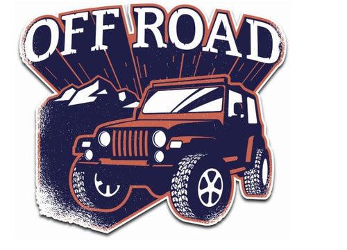 Off Road Monster Sticker