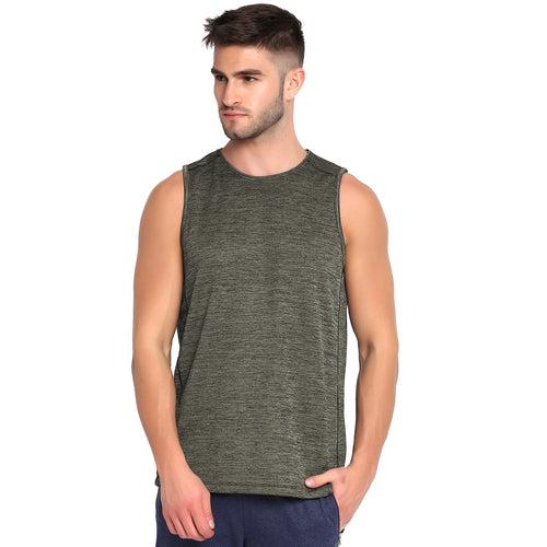 Poomer Tank Top - Power Vest - Olive Grey