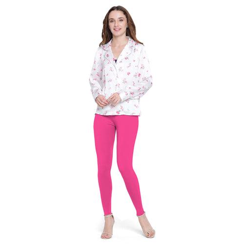 Presta Ankle Legging Premium - Baby Pink