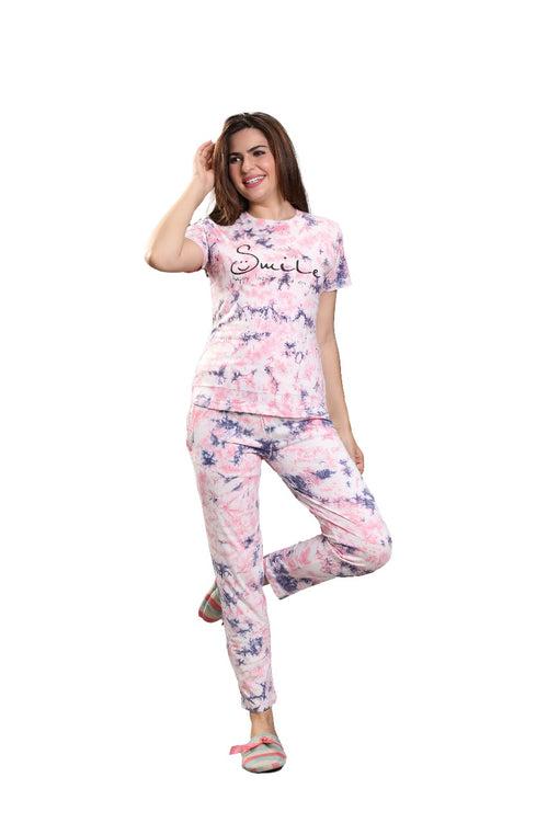 Presta Lounge Wear - Tie-Dye Pink