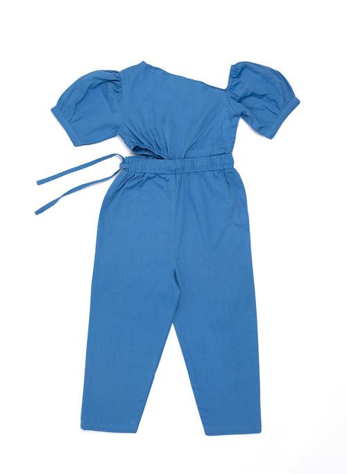 Kitty Blue Jumpsuit