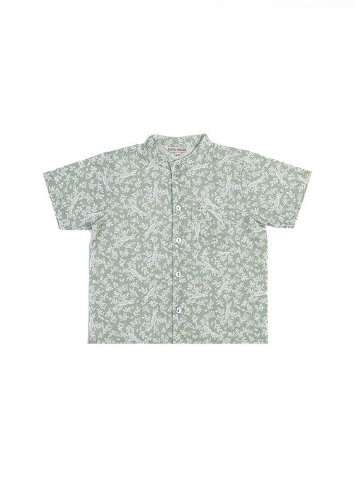 Mage Botanical Green Shirt