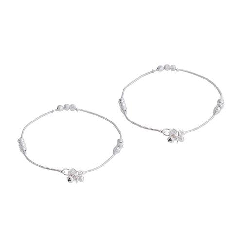 Teejh Preet Pearl Anklets