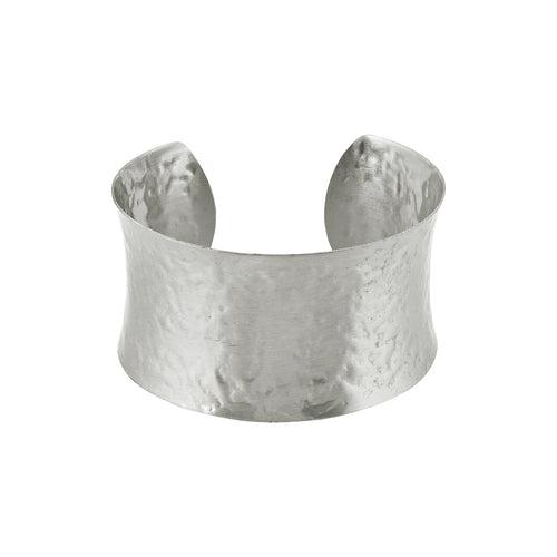 Teejh Darsala Silver Oxidised Cuff Bracelet