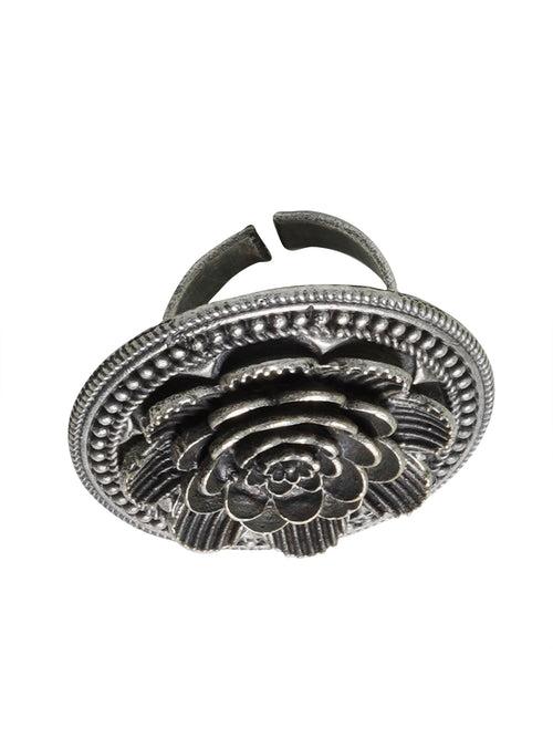 Teejh Mahabalipuram Oxidised Silver Jewellery Gift Set