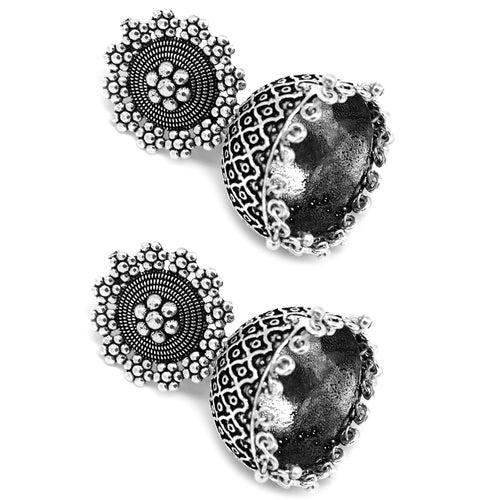 Teejh Tiruvannamalai Oxidised Silver Jewellery Gift Set