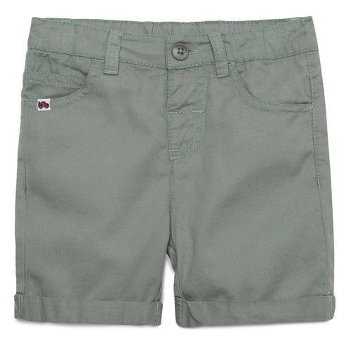 Baby Boys Solid Twill Shorts