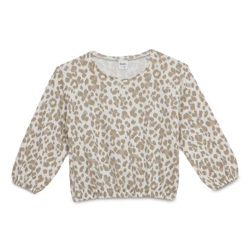 Kids Girls Long Sleeve Top With Full Pant (2pcs Set)