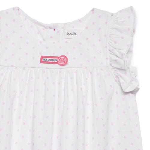 Baby Girls Round Neck Printed Top