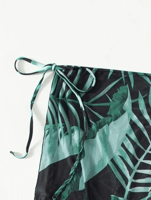 Emerald Allure Monokini and Sarong