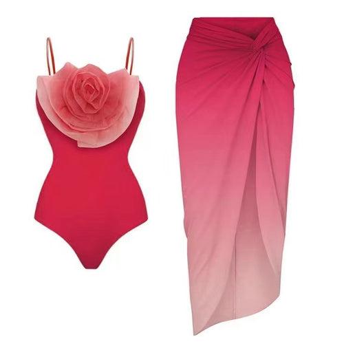 Gorgeous Rose Pink Monokini