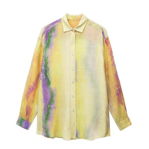 Yellow Tie & Dye Set