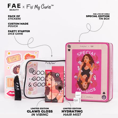 FAE x FIX MY CURLS SPECIAL EDITION FESTIVE GIFT BOX