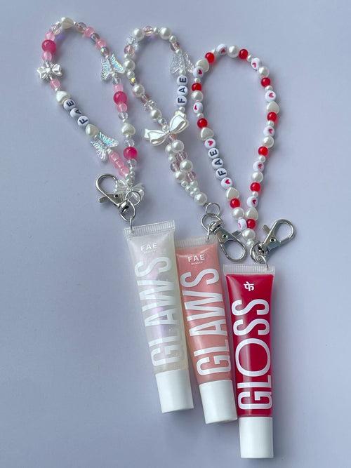 Charm Keychains - Take your Lip Gloss Everywhere You Go