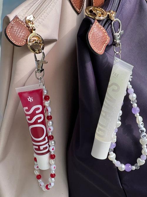 Charm Keychains - Take your Lip Gloss Everywhere You Go