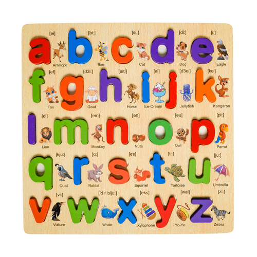 Alphabet Learning Board (Wooden)