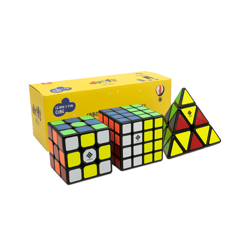 Drift 3x3, 4x4 & Pyraminx Black Gift Box