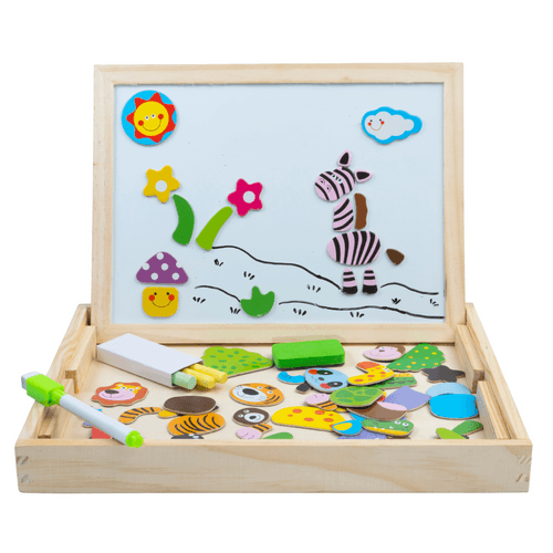 Jungle Safari 2-in-1 Magnetic Board Game