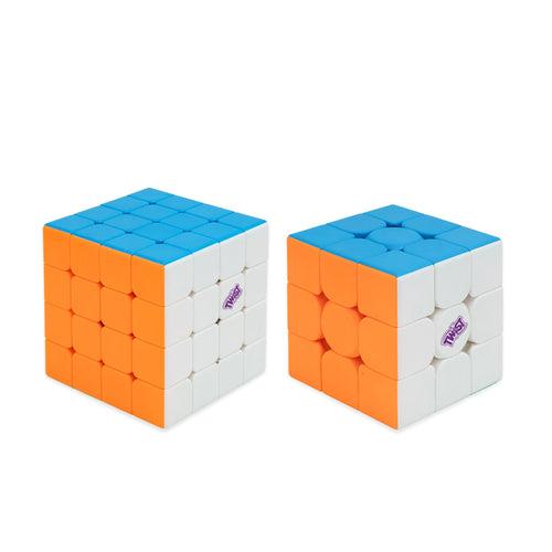 Twist 3x3 & 4x4 Cube Combo