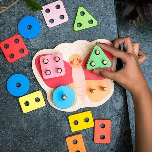 Butterfly Column Stacking Blocks