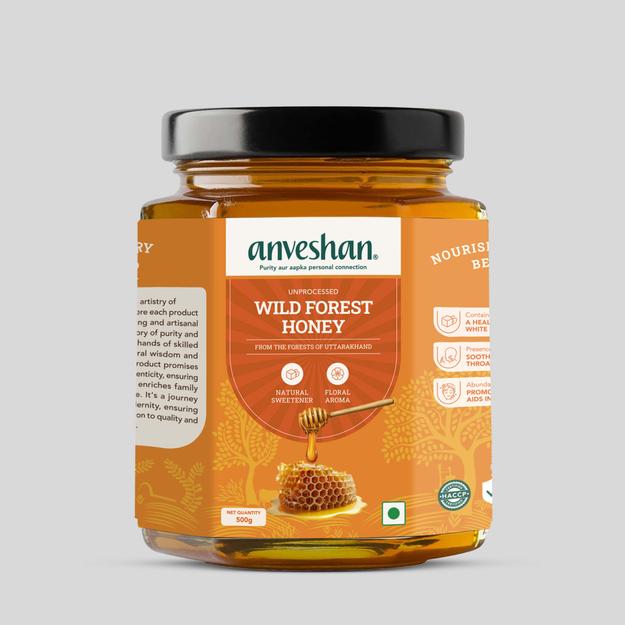 Wild Forest Honey 500g