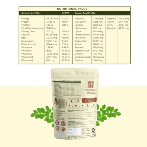 Moringa Sattu Drink Mix