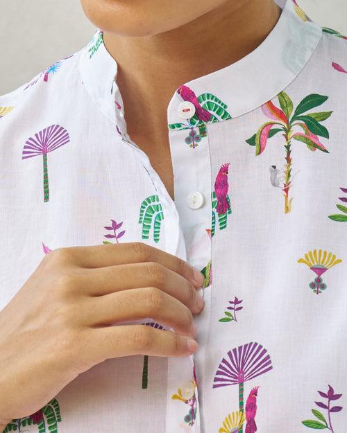 Short Sleeve Kurta - Multi Color