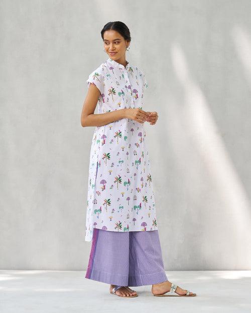 Short Sleeve Kurta - Multi Color