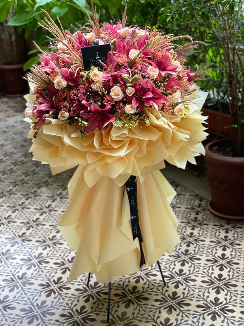 Life Size Bouquet With Stand