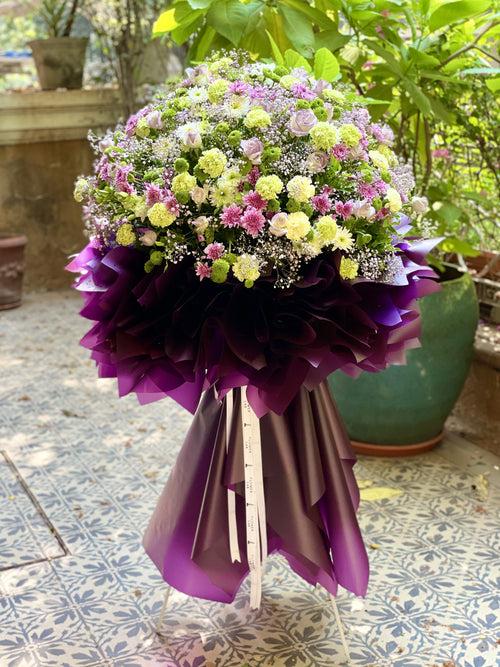 Life Size Bouquet With Stand