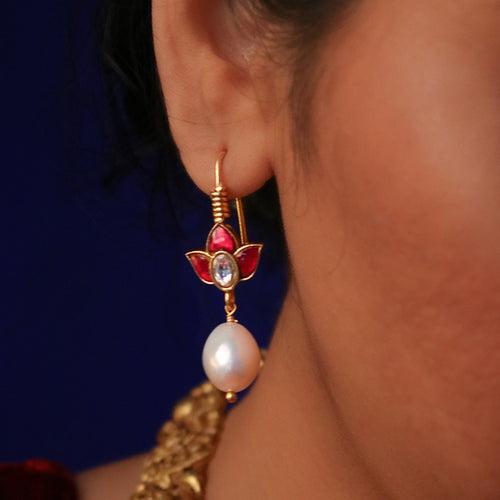 Taruni Silver Earrings By MOHA