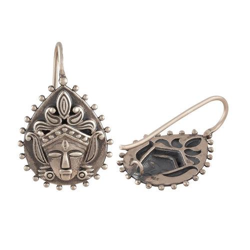 Kali Goddess  Silver Earrings by MOHA