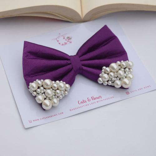 Deep Purple Pearl Bow