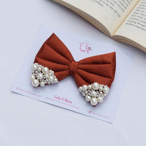 Reddish Copper Pearl Bow