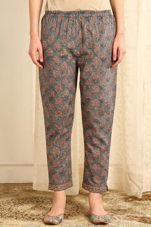 Powder Blue/Beige Farsi Pants