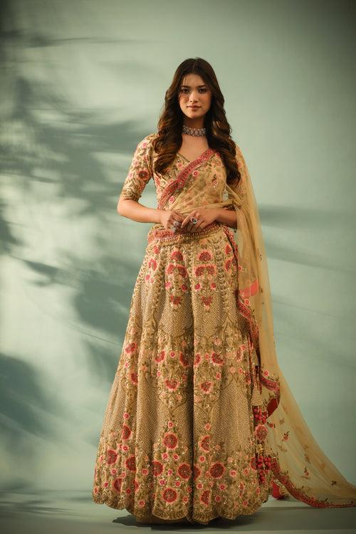 Haseena sunehra sitara mehraab lehenga set