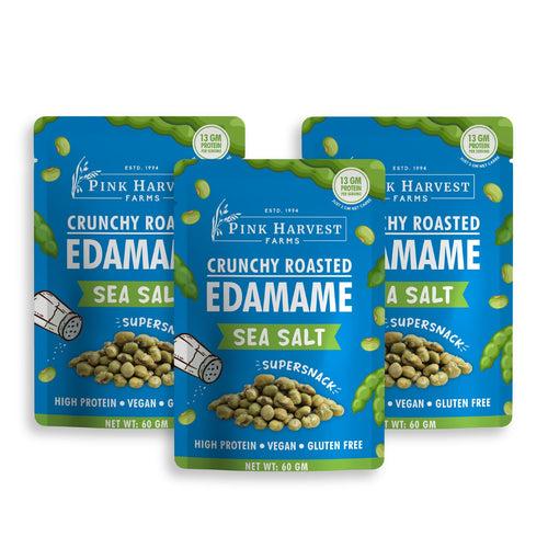 Crunchy Roasted Edamame - Sea Salt