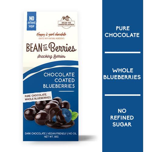 Bean To Berries - Chocolate Coated Blueberries